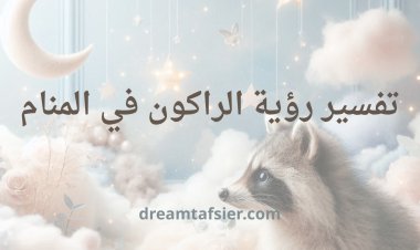 تفسير رؤية حيوان الراكون في المنام