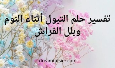 تفسير حلم التبول أثناء النوم وبلل الفراش