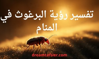 تفسير رؤية البرغوث في المنام بالتفصيل