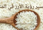 تفسير رؤية الأرز في المنام – المعاني والدلالات الشاملة